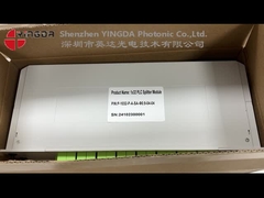 यूनिफॉर्म पावर स्प्लिटिंग 1:32 फाइबर ऑप्टिक पीएलसी स्प्लिटर नेटवर्क कैबिनेट के लिए क्षैतिज