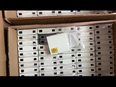 2 पोर्ट FTTH इनडोर फाइबर ऑप्टिक टर्मिनेशन बॉक्स यूनिबॉडी वॉल आउटलेट 86*86*23 मिमी