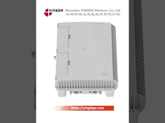 FDB0224A 24 पोर्ट फाइबर स्प्लिटर बॉक्स एससी एडाप्टर आउटडोर एफटीटीएच नेटवर्क