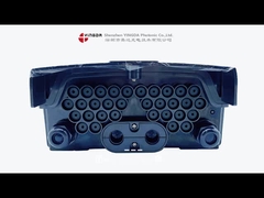 FDB0232M 32 आउटलेट फाइबर ऑप्टिक ड्रॉप केबल स्प्लिटर बॉक्स 34SC एडाप्टर