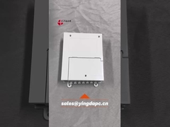 FTB008 8 पोर्ट अनकट मिड स्पैन फाइबर ऑप्टिक केबल टर्मिनेशन बॉक्स के लिए FTTH ड्रॉप केबल