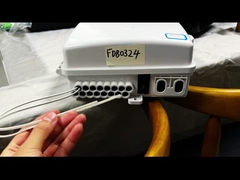 एफटीटीएच नेटवर्क के लिए अनुकूलन योग्य लोगो और लेजर मार्किंग फाइबर ऑप्टिक स्प्लिटर बॉक्स 24 कोर क्षमता आईपी 65