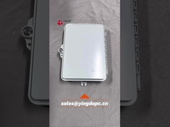 एफटीबी 104 एम 4 पोर्ट पीटीओ एफटीबी ऑप्टिकल फाइबर टर्मिनेशन बॉक्स एबीएस एससी एफटीटीएच एडाप्टर पिगटेल