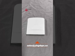 FTB104P 4 कोर FTTH फाइबर ऑप्टिक वॉल सॉकेट CATV ODN PON नेटवर्क