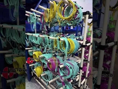 YINGDA मल्टी कोर फाइबर ऑप्टिक केबल उच्च घनत्व MPO एमटीपी कनेक्टर के साथ तेजी से डेटा ट्रांसफर के लिए