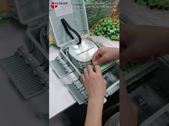 FDB0224M IP65 एलसी एपीसी डुप्लेक्स एडाप्टर 2x32 फाइबर ऑप्टिक स्प्लिटर बॉक्स