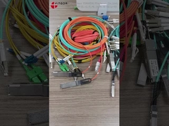 10G SFP+ सक्रिय ऑप्टिकल केबल OM3 50/125um मल्टीमोड 5 मीटर