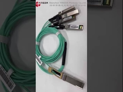 100G AOC 100G QSFP28 से 4x25G SFP28 ब्रेकआउट एक्टिव ऑप्टिकल केबल 5M OM3