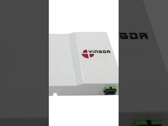 1 एससी एडाप्टर फाइबर वॉल सॉकेट फॉर इंटेलिजेंट बिल्डिंग, फाइबर ऑप्टिक टर्मिनेशन बॉक्स