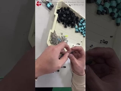 ध्रुवीयता बी 12 फाइबर ऑप्टिक एमटीपी एमपीओ एपीसी महिला से पुरुष पैच कॉर्ड ट्रक केबल असेंबली