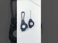 रिटेनर्स फिश टेन्शन क्लैंप Ftth ड्रॉप केबल स्थापना किट प्लास्टिक 201 स्टेनलेस स्टील