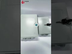 आउटडोर IP65 फाइबर ऑप्टिक स्प्लिटर बॉक्स प्लास्टिक 2 पोर्ट्स पॉलीमर सिंथेटिक प्लास्टिक सामग्री