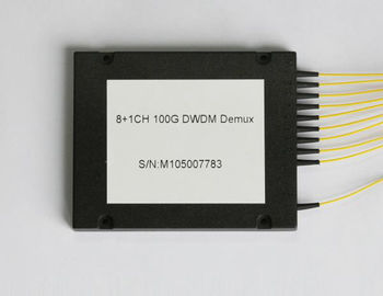 खरीदें सिंगल मोड SMF 28E 1610nm FC UPC 1100G 8CH MUX DEMUX DWDM ऑनलाइन निर्माण