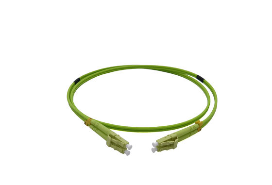 खरीदें डाटा सेंटर OM5 ऑप्टिकल पैच कॉर्ड जम्पर LC zipcord 100G 40G केबल नेटवर्क ग्रीन 1M 3mm LSZH ऑनलाइन निर्माण