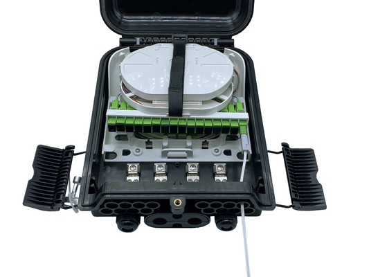 खरीदें आउटडोर NAP FTTH Caja De Distribucion de 16, con PLC 1X16 फाइबर ऑप्टिक स्प्लिटर बॉक्स ऑनलाइन निर्माण
