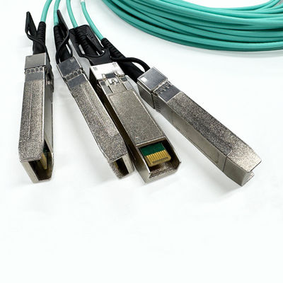 उच्च गुणवत्ता वाला 100G QSFP28 OM3 सक्रिय ऑप्टिकल केबल AOC नेटवर्क के लिए प्रयुक्त केबल ऑप्टिकल ट्रांससीवर