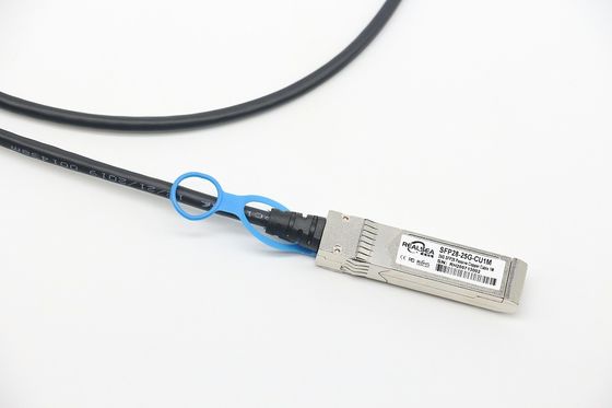 कम लागत वाले समाधान 25GBASE SFP28 डीएसी केबल 3 मीटर निष्क्रिय ट्विनएक्सियल केबल 25G ईथरनेट के लिए